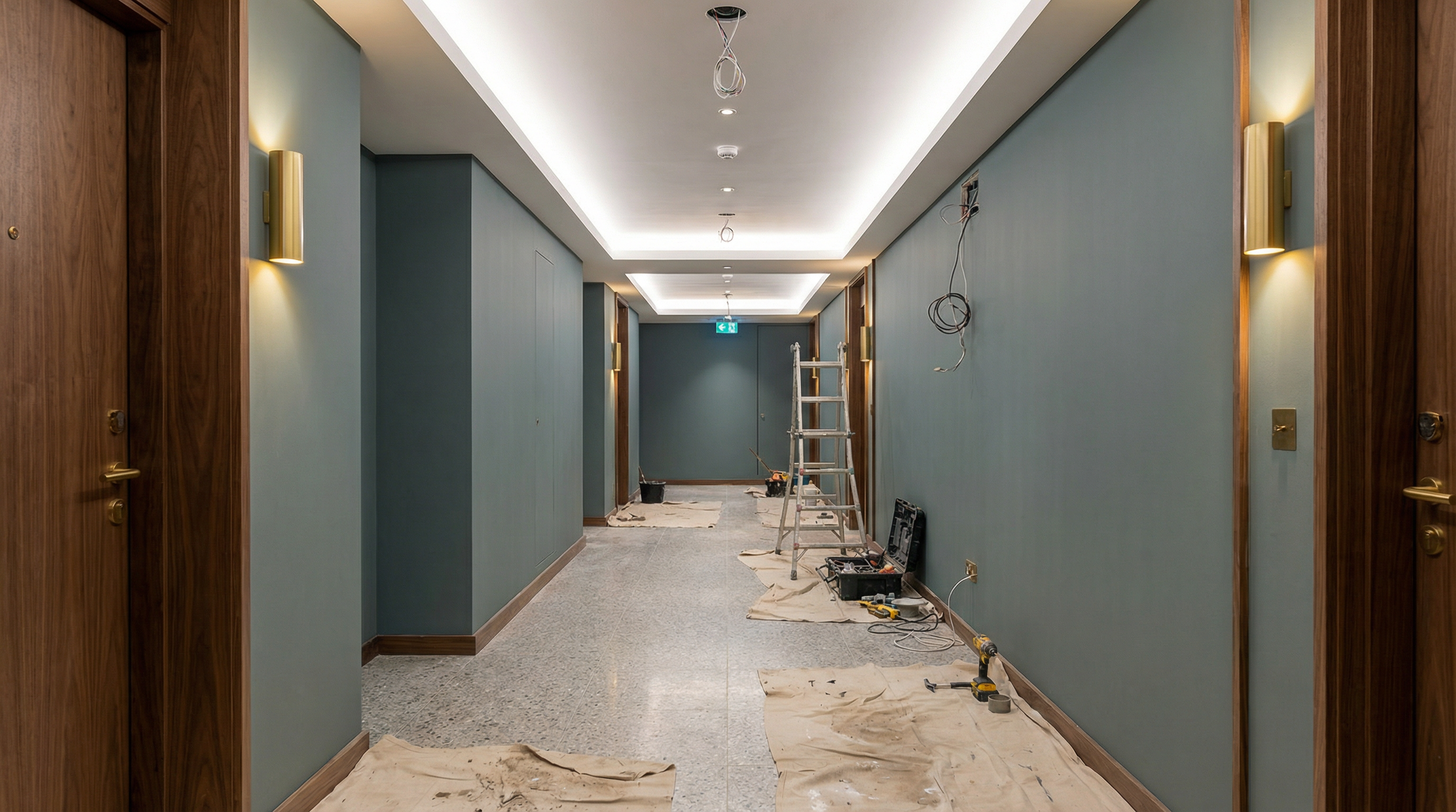 How should maintenance requests flow from report to approved work order?